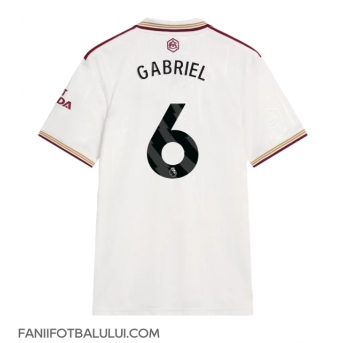 Arsenal Gabriel Magalhaes #6 Tricou Fotbal Replică 2025-26 Barbati Treilea